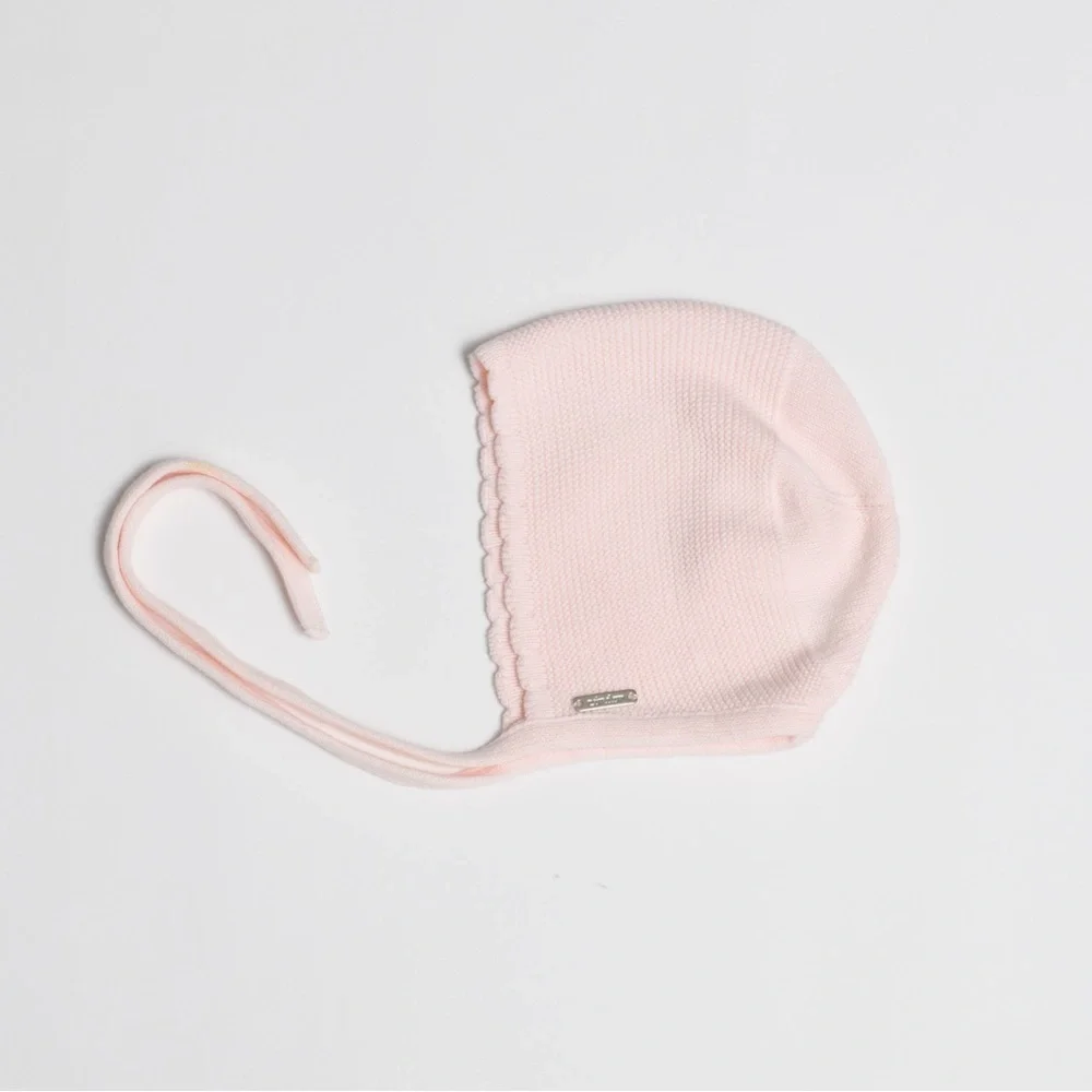 Condor Pink Garter Stitch Bonnet